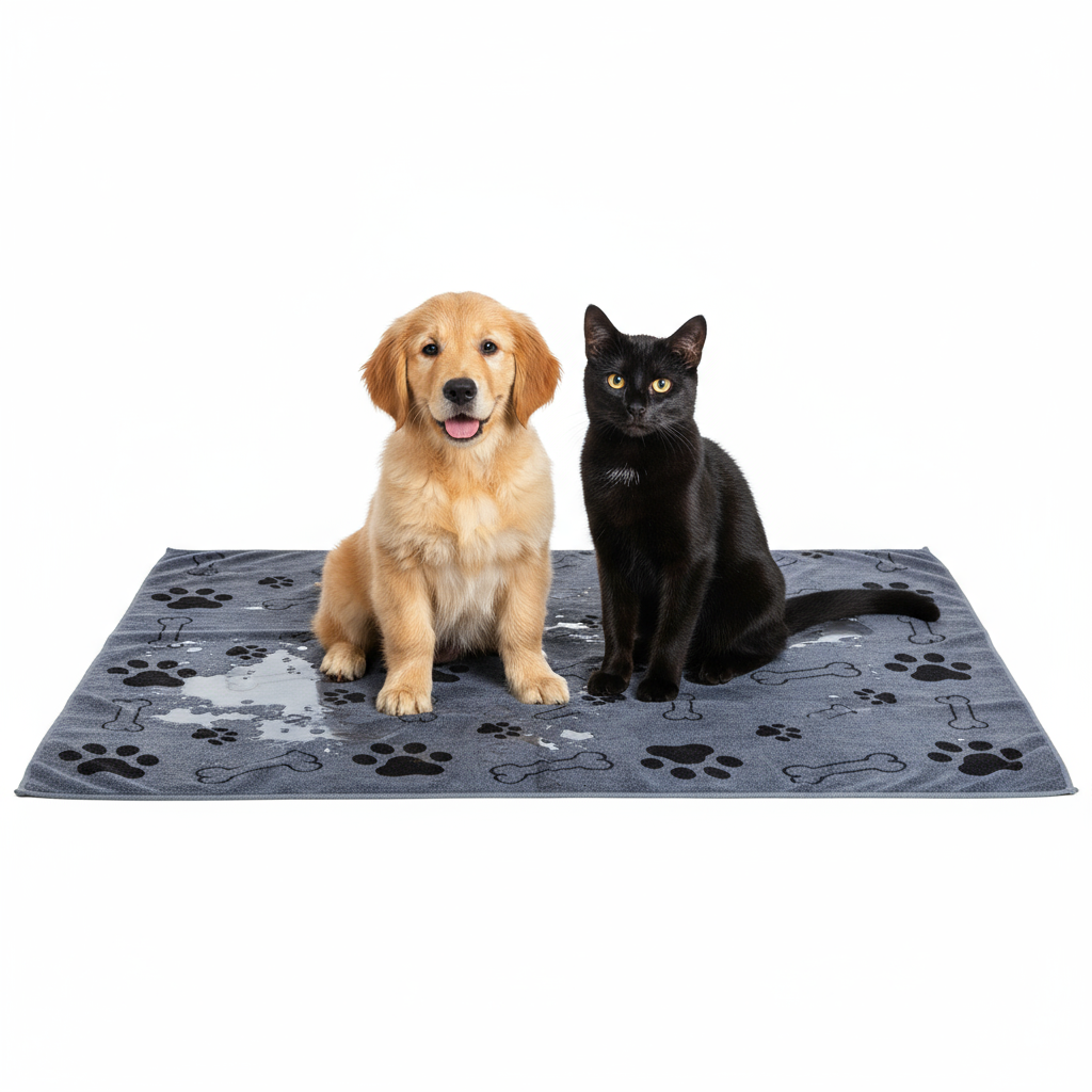 KeepersPet ™ Premium Dog Cat Pet Towel